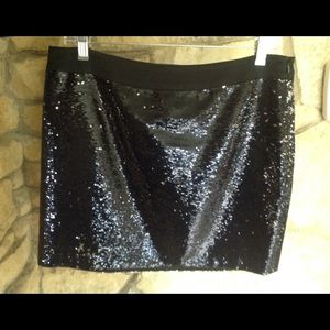 Sequin short skirt